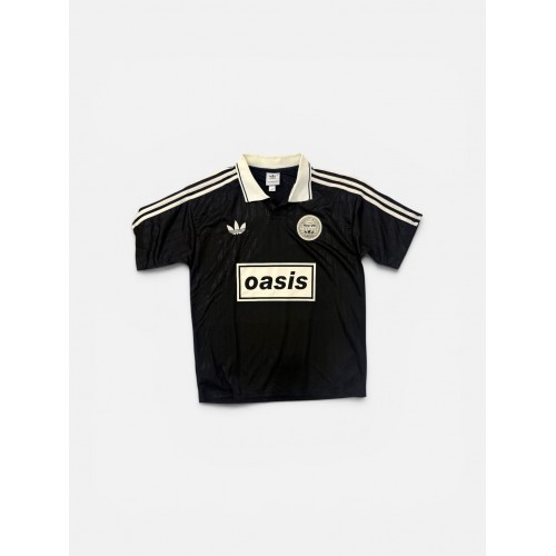 Adidas Oasis 25 Black Football Jersey